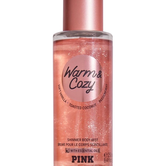 PINK WARM AND COZY SHIMMER MIST - Picture 1 of 1